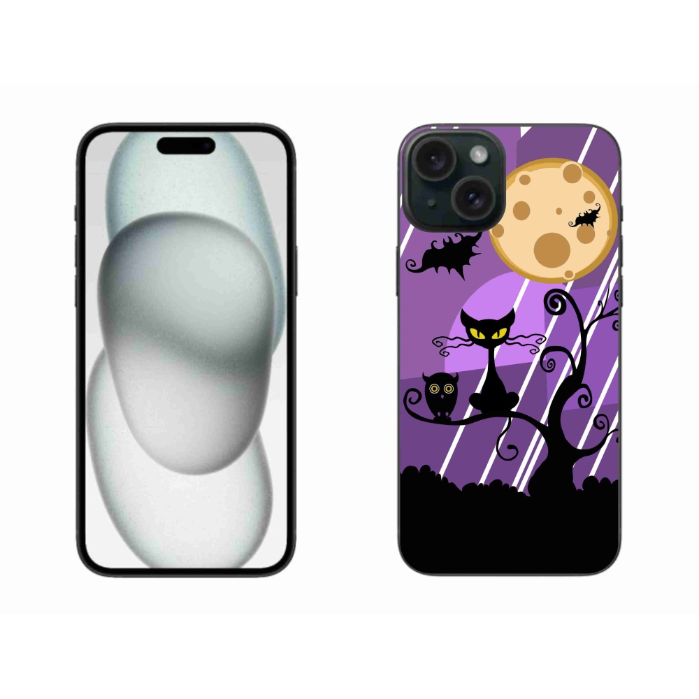 Gél borítás mmCase iPhone 15 Plus készülékhez - halloween