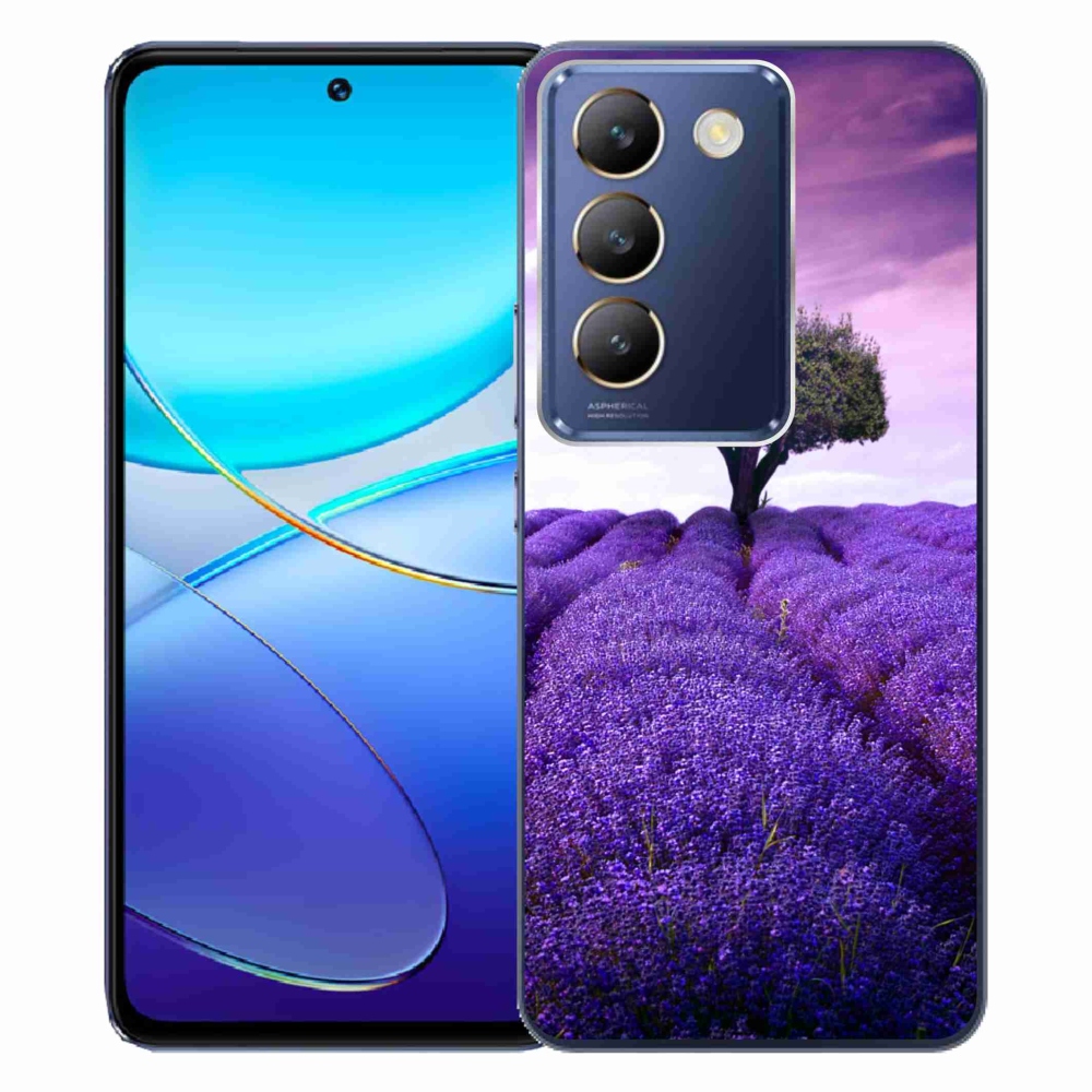 Gél védőburkolat mmCase a Vivo V40 SE 4G/5G készülékhez - levendula rét