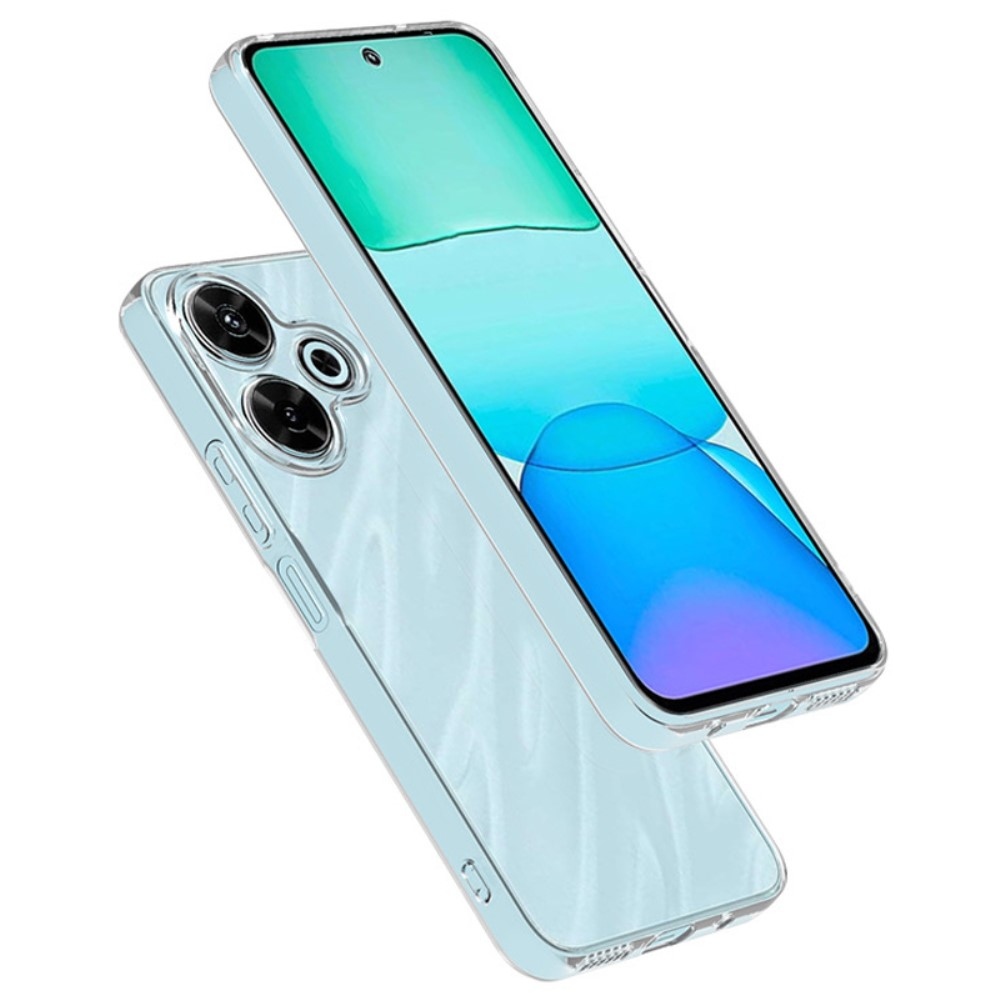 Átlátszó zselés tok megerősített sarkokkal Xiaomi Redmi 13 4G/Poco M6 4G - átlátszó