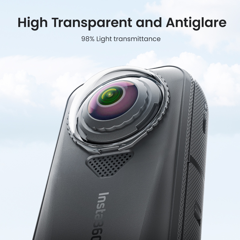 AMAGISN lencsevédő üveg Insta360 X4 Air fényképezőgéphez, 2 db.