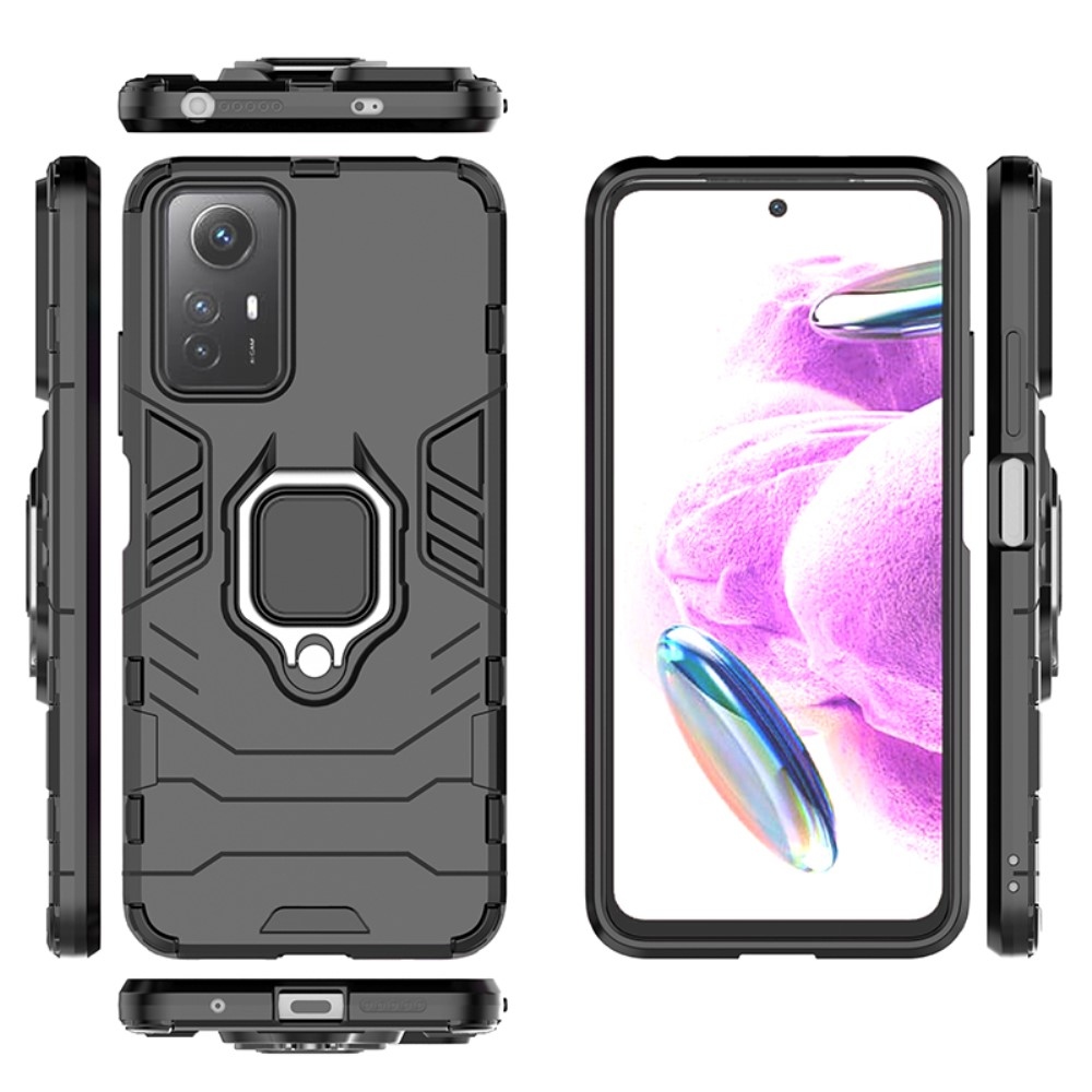 Guardy tartós borító a Xiaomi Redmi Note 12S-hez - fekete