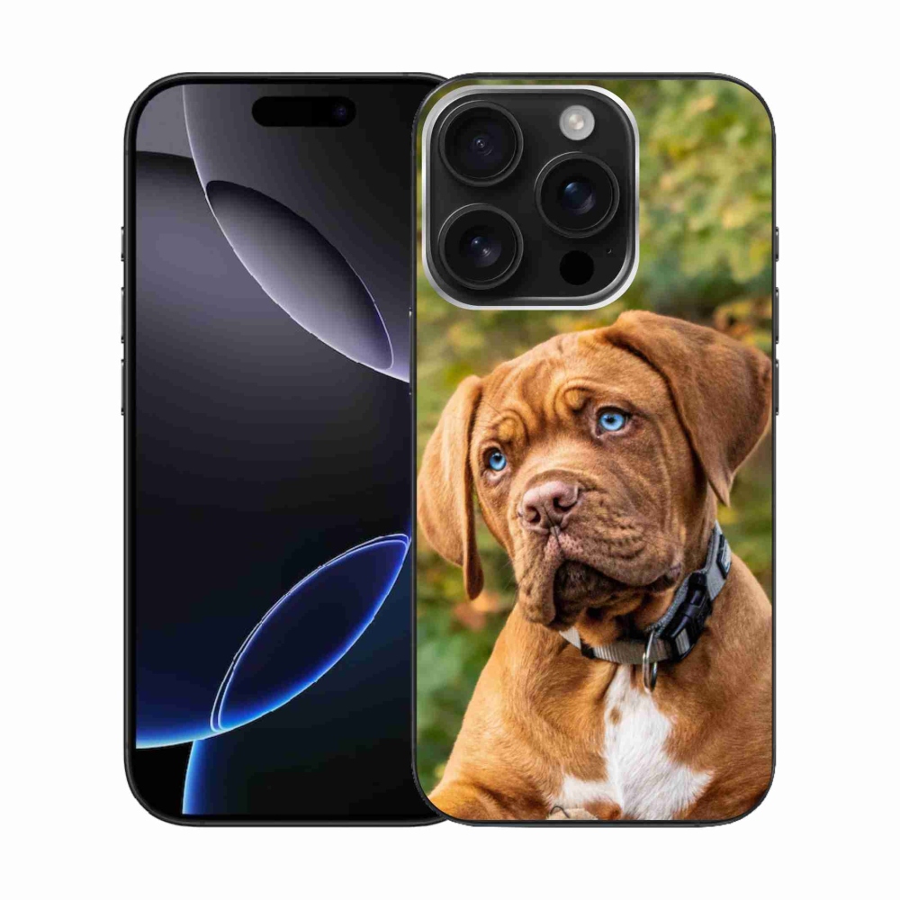 Zselés borítás mmCase iPhone 16 Pro készülékhez - kölyökkék