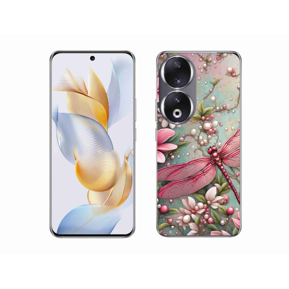 Zselés borítás mmCase a Honor 90-hez - szitakötő