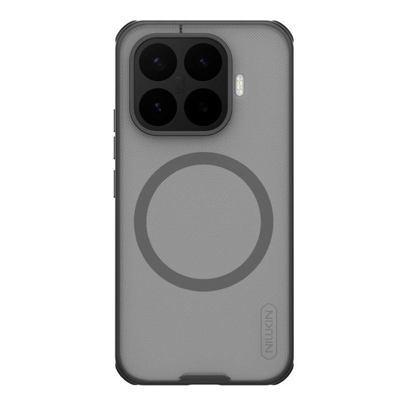 Nillkin Super Frosted PRO mágneses hátlap a Xiaomi 17T-hez, átlátszó fekete