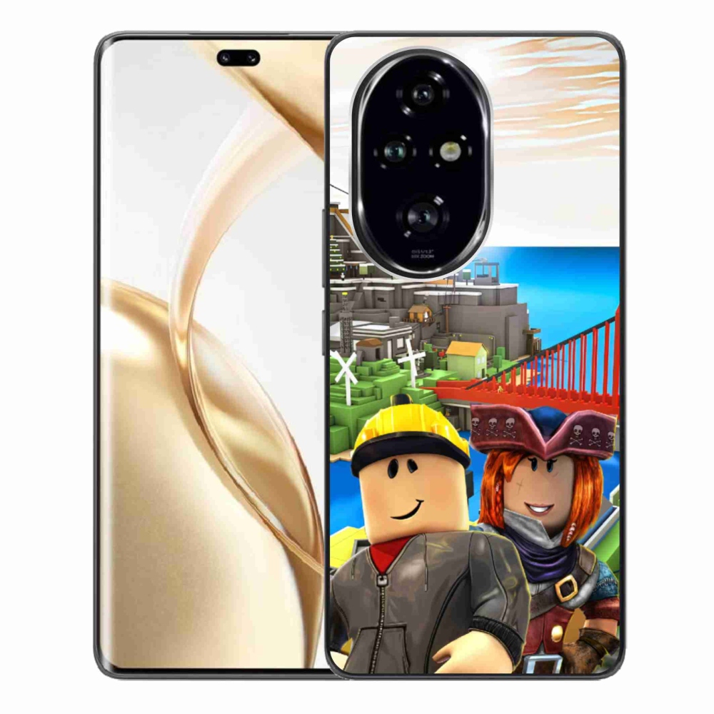 Zselés borítás mmCase a Honor 200 Pro 5G készülékhez - roblox 1