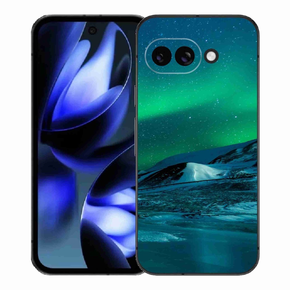 Gél borítás mmCase a Google Pixel 9a készülékhez - sarki fény