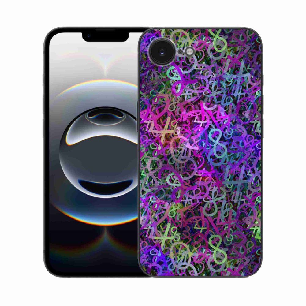 Gél borítás mmCase iPhone 16e készülékhez - absztrakt motívum 25