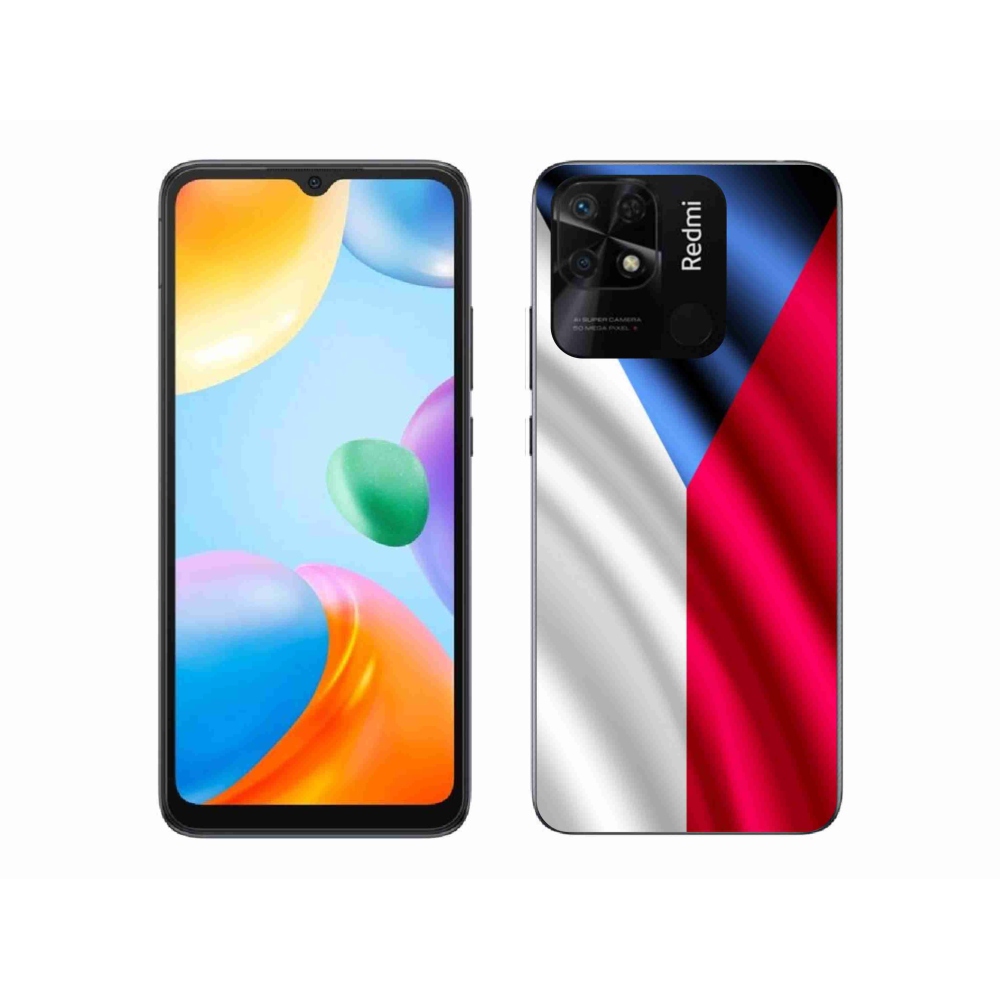Gél borítás mmCase a Xiaomi Redmi 10C - cseh zászlóhoz