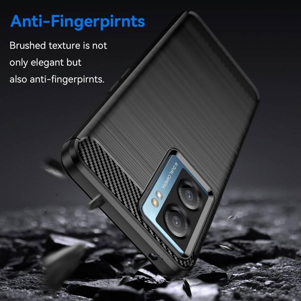 Szénálló zselés tok a Realme Narzo 50 készülékhez - fekete