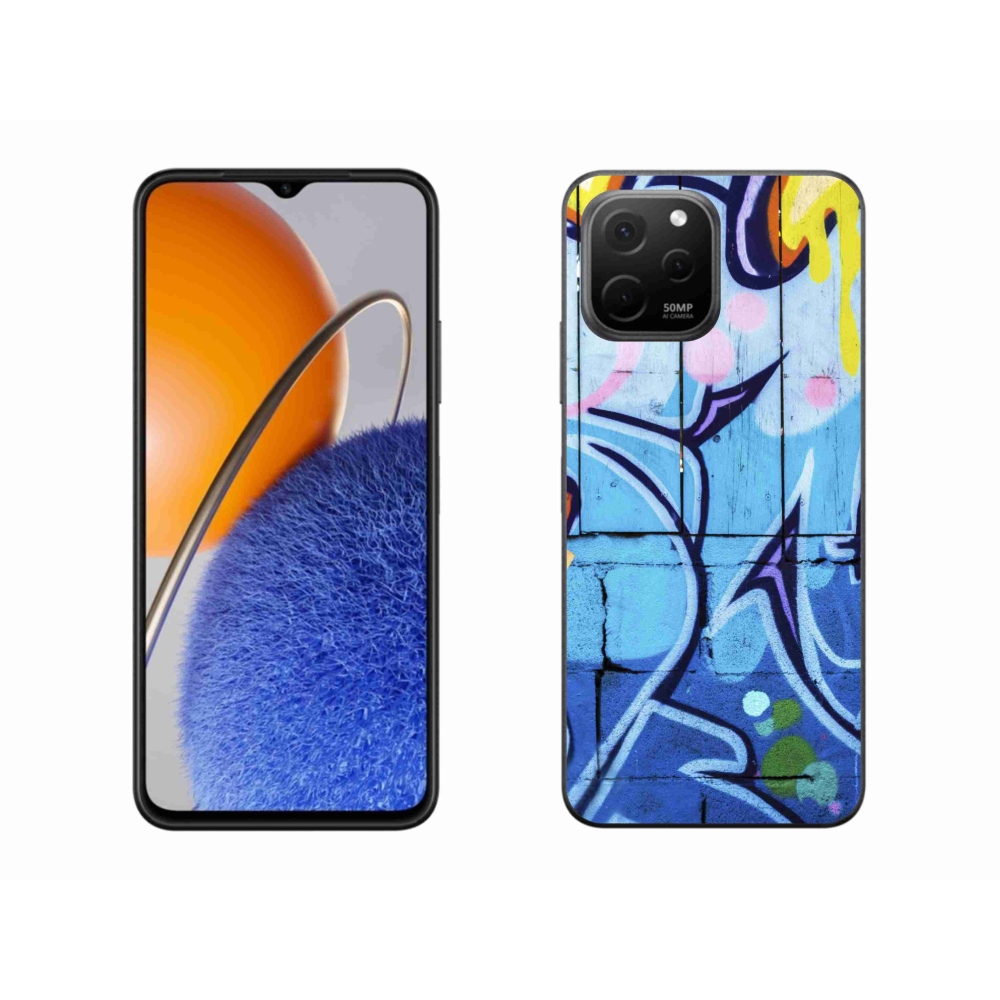 Gél borítás mmCase a Huawei Nova Y61 készülékhez - graffiti