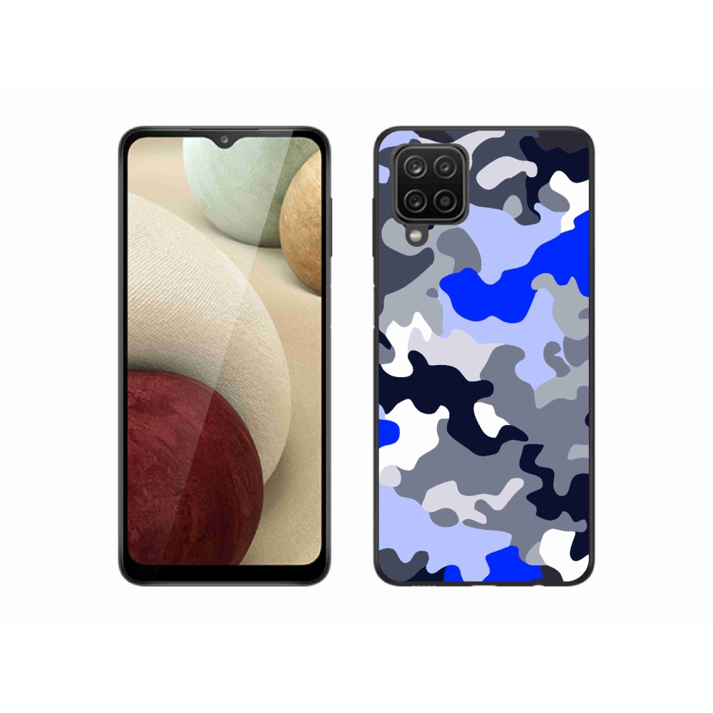 Zselés borítás mmCase Samsung Galaxy M12 készülékhez - terepszínű minta 8