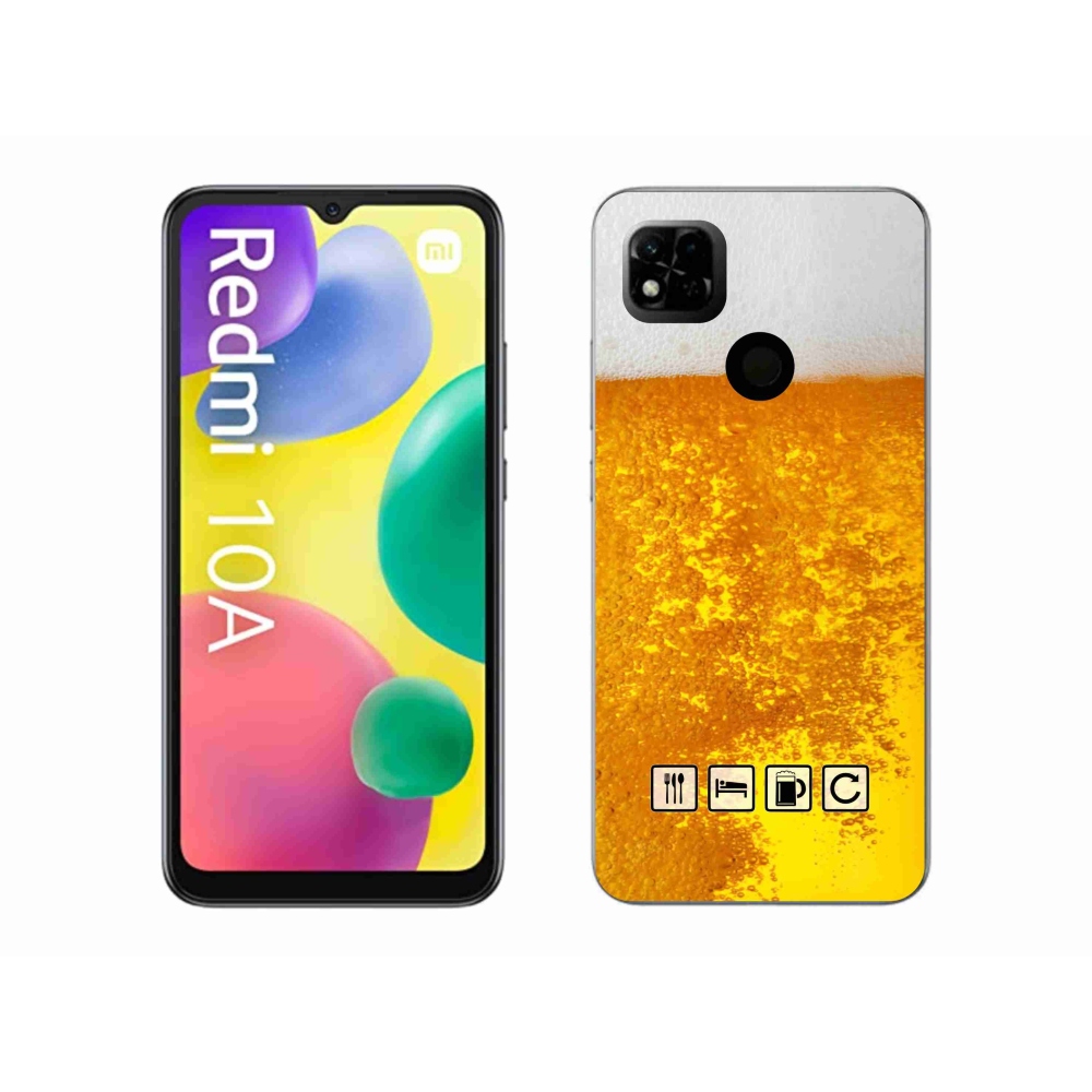 Gél borítás mmCase a Xiaomi Redmi 10A számára - sör motívum 3
