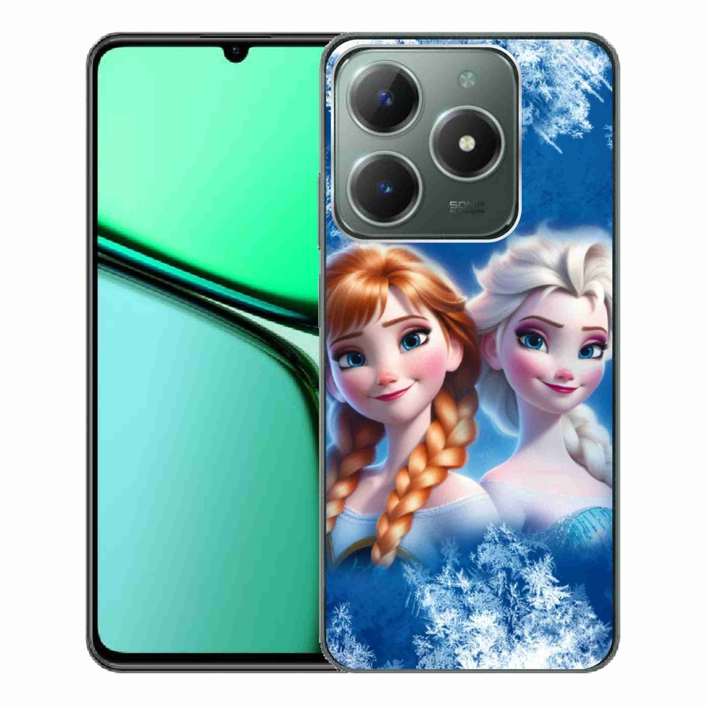 Gél borítás mmCase a Realme C61 készülékhez - Ice Kingdom 2