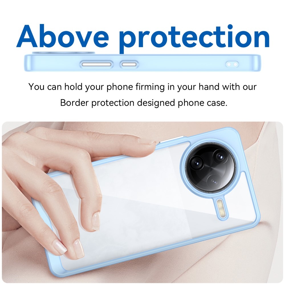 Gél tok rögzített hátlappal Xiaomi Poco F7 Ultra - kék