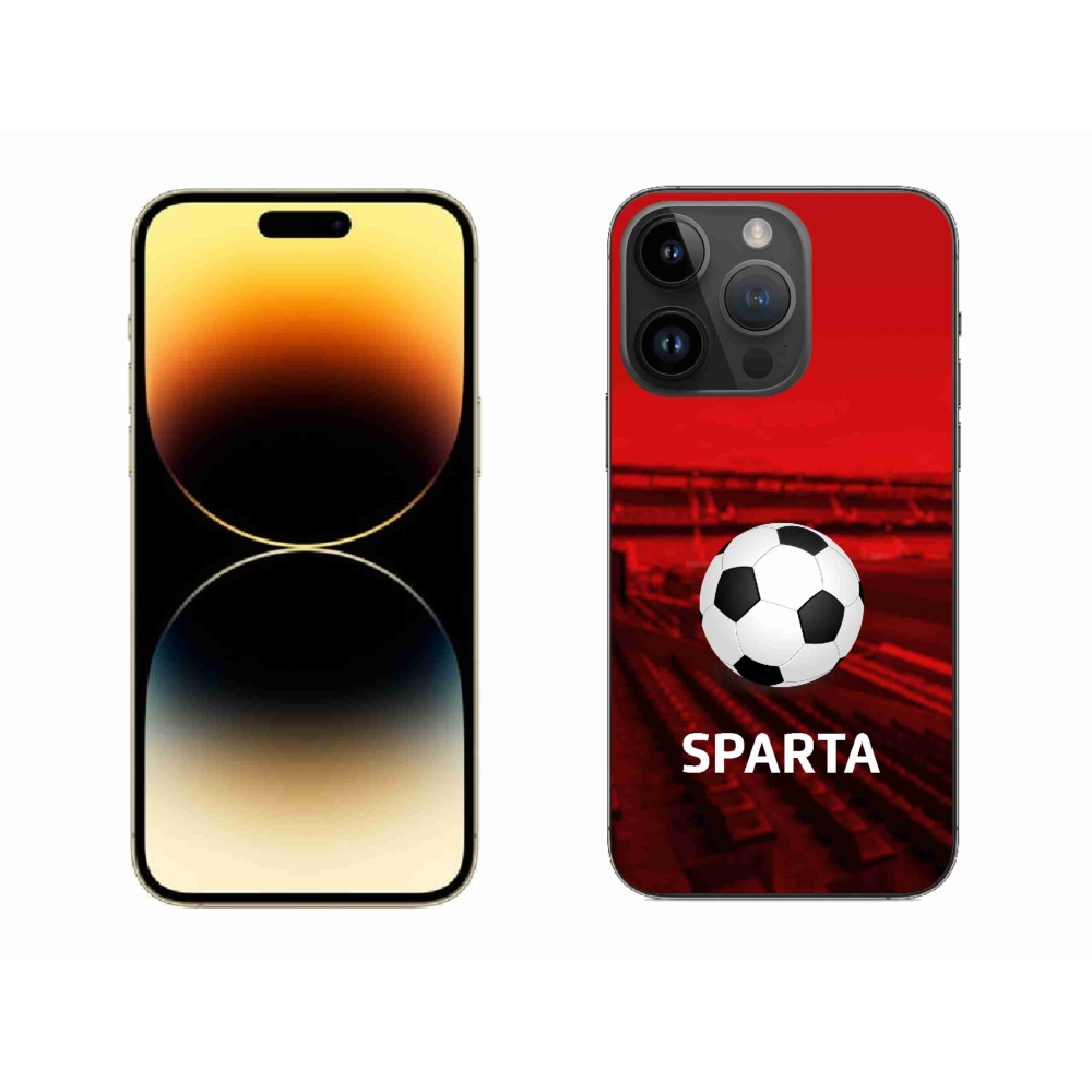 Zselés borítás mmCase iPhone 14 Pro Max készülékhez - Sparta 1