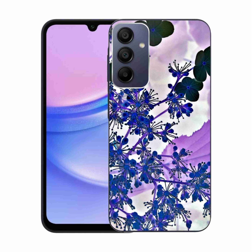 Zselés borítás mmCase Samsung Galaxy A15 4G/5G - hortenzia virág