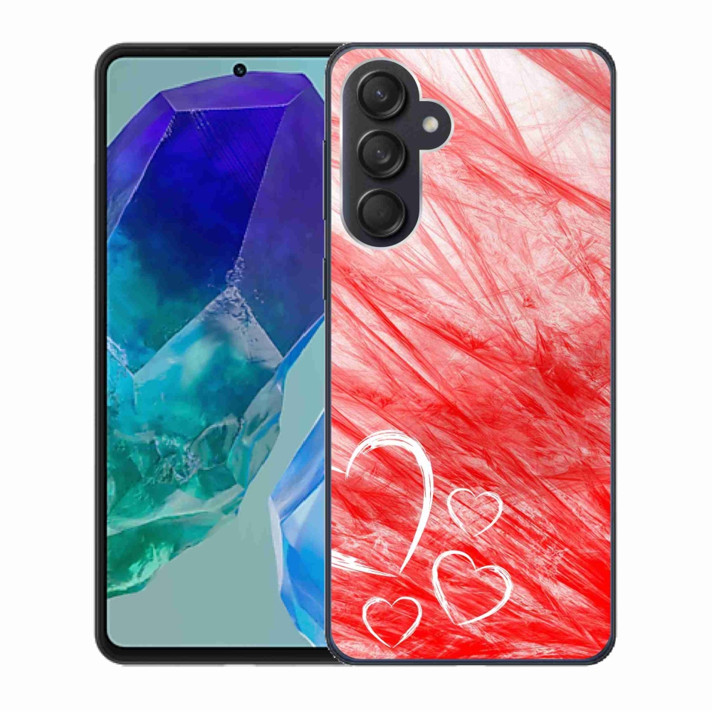 Gél védőhuzat mmCase Samsung Galaxy M55 5G - szív
