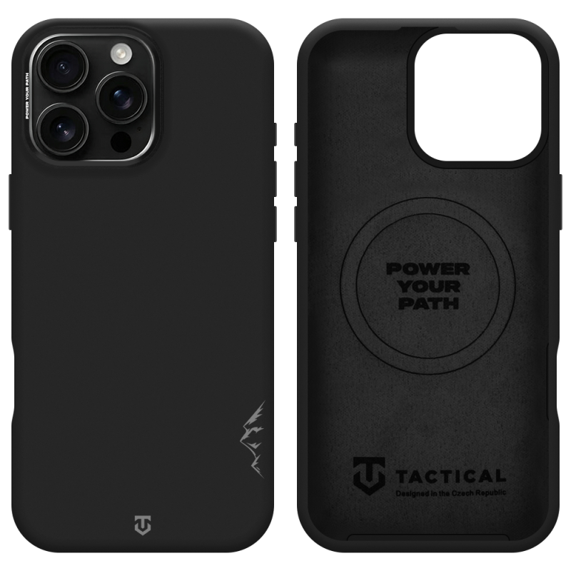 Tactical MagForce Velvet Smoothie 2.0 tok az Apple iPhone 16 Pro Max-hoz, Asphalt színben