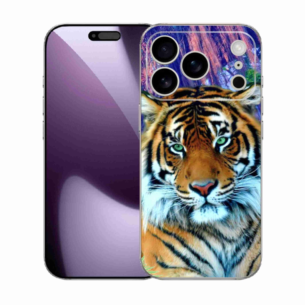 Zselés borítás mmCase iPhone 17 Pro készülékhez - tigris
