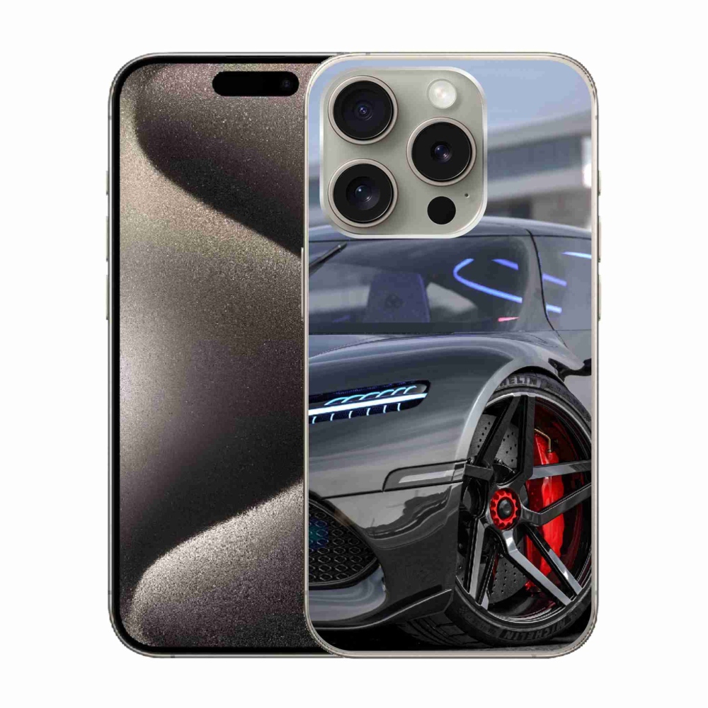 Zselés borítás mmCase iPhone 15 Pro készülékhez - autó 5