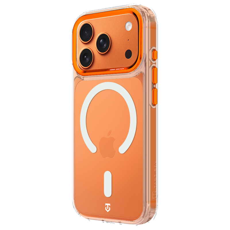 Tactical MagForce 2.0 tok az Apple iPhone 17 Pro/18 Pro készülékekhez, narancssárga