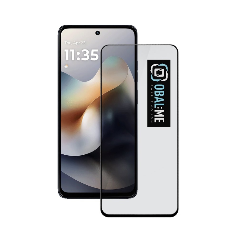 CSOMAG:ME 5D edzett üveg Motorola G56 Fekete