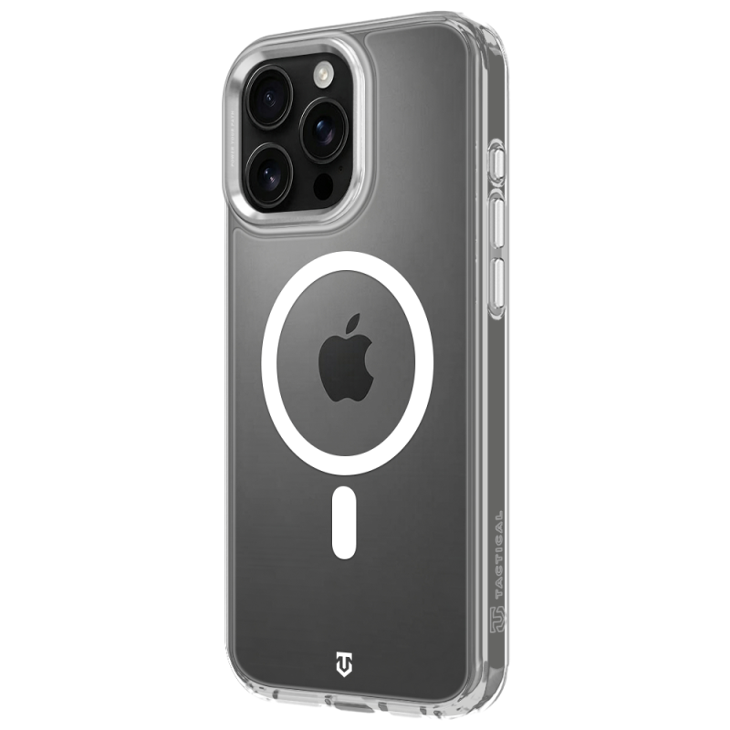 Tactical MagForce 2.0 tok az Apple iPhone 16 Pro Max-hoz, ezüst színben