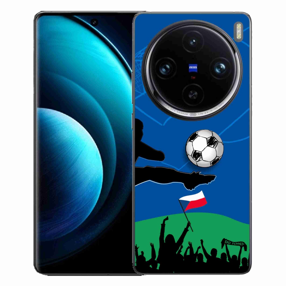 Zselés borítás mmCase a Vivo X100 Pro 5G-hez - futballszurkolóknak