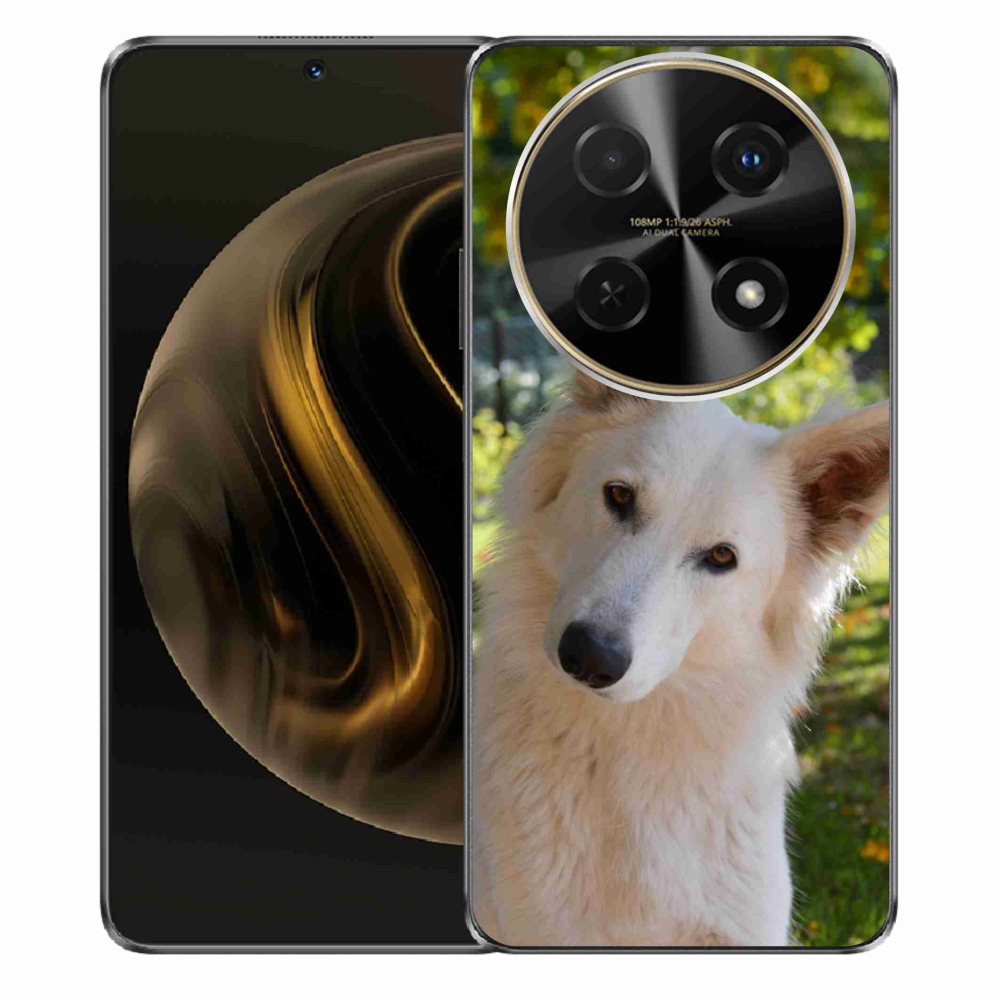 Gél borítás mmCase a Huawei Nova 12i készülékhez - fehér Swiss Shepherd 1