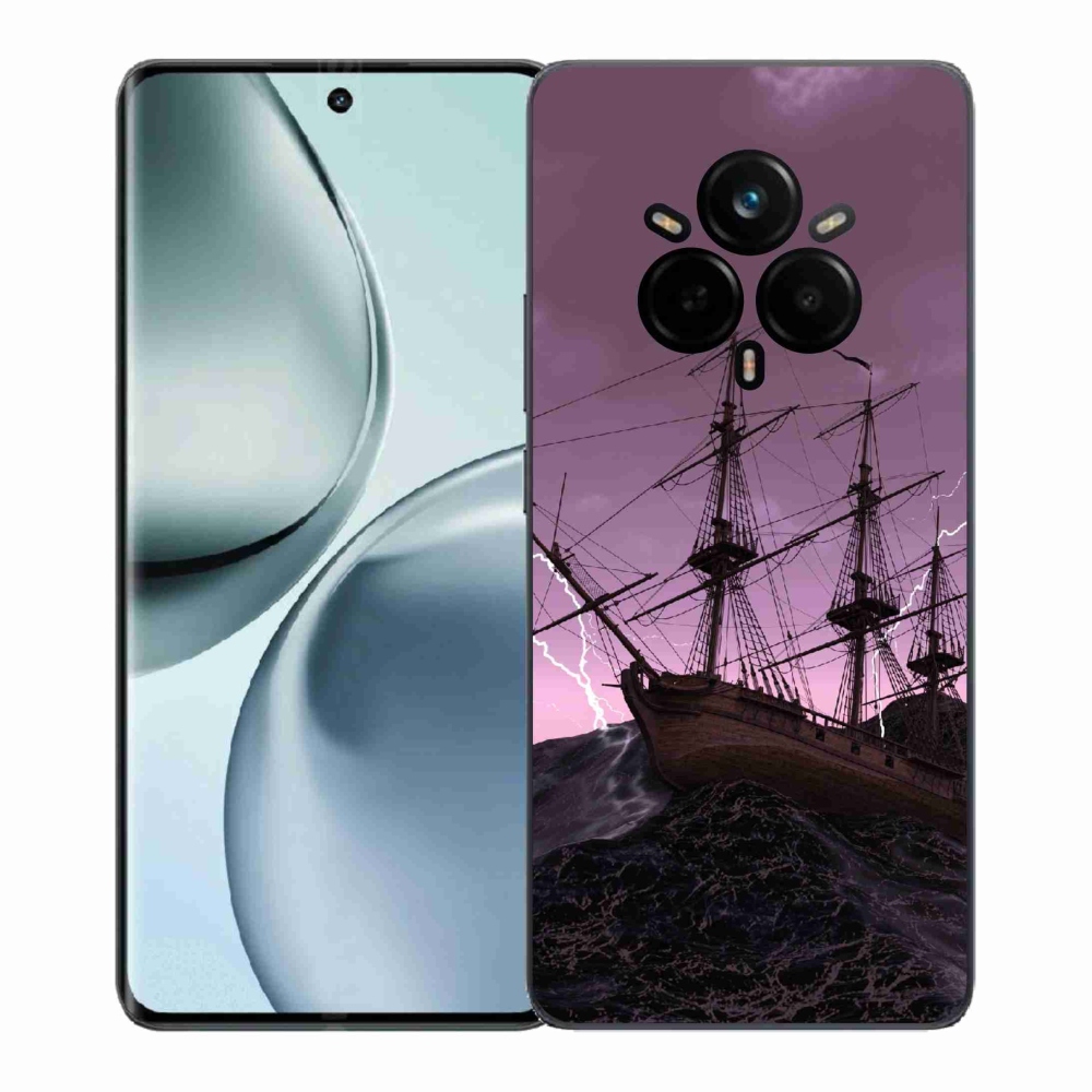 mmCase zselés borító a Realme 14 Pro+ 5G készülékhez - Hajó a viharban