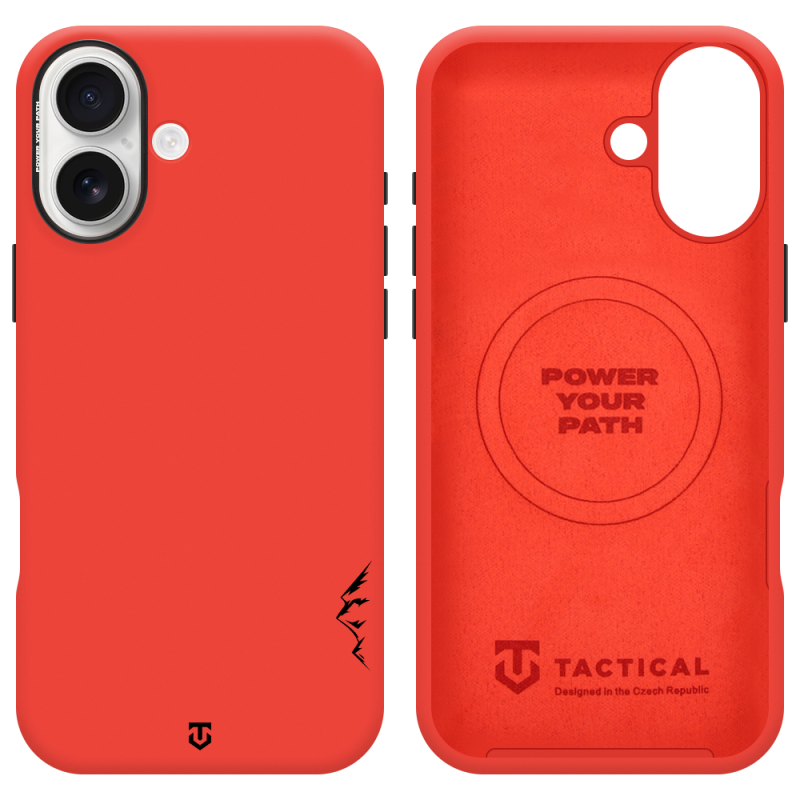 Tactical MagForce Velvet Smoothie 2.0 tok az Apple iPhone 16-hoz, Chili színben