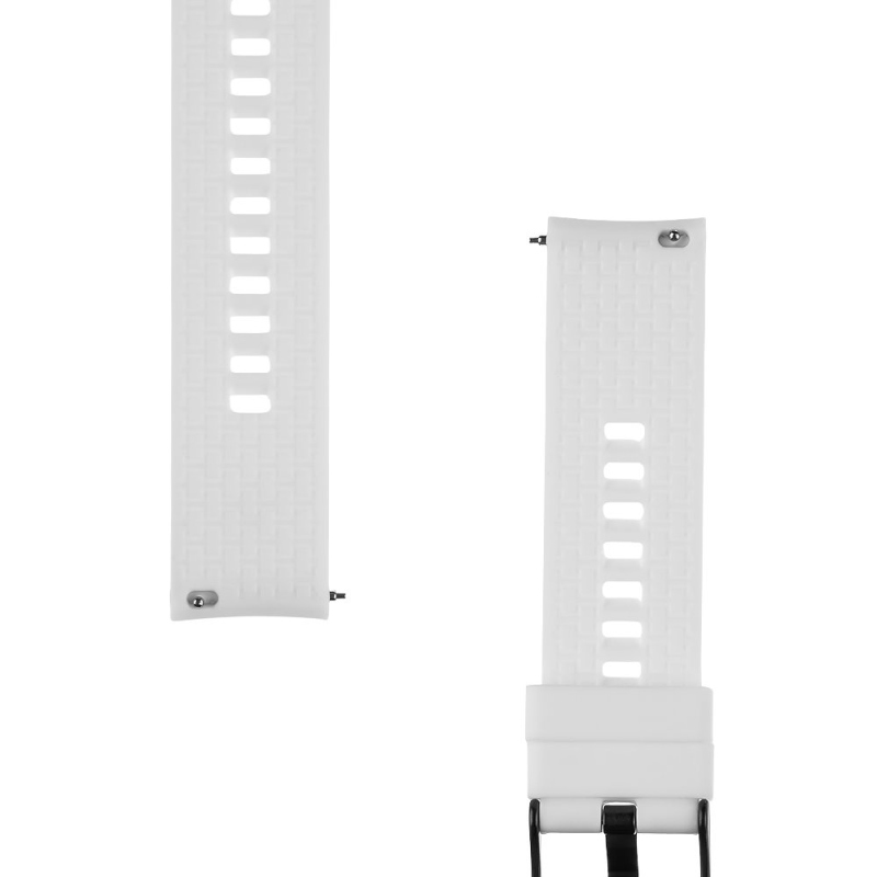 Taktikai gyorskioldó szilikon szíj 20mm fehér