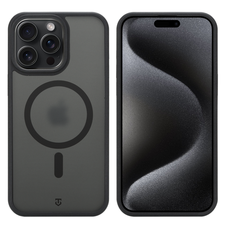 Tactical MagForce Hypersand tok az Apple iPhone 15 Pro Max-hoz, Asphalt színben