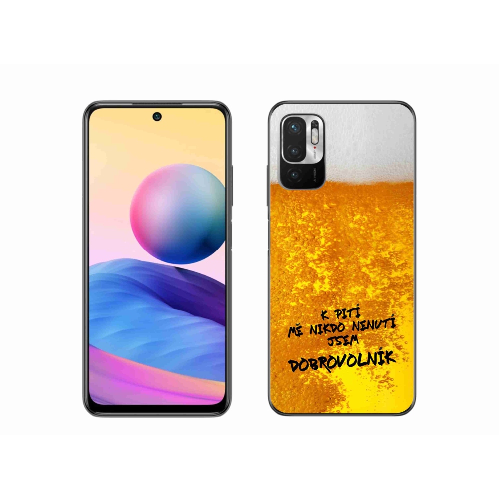 Gél borítás mmCase a Xiaomi Poco M3 Pro/5G számára - sör motívum 4