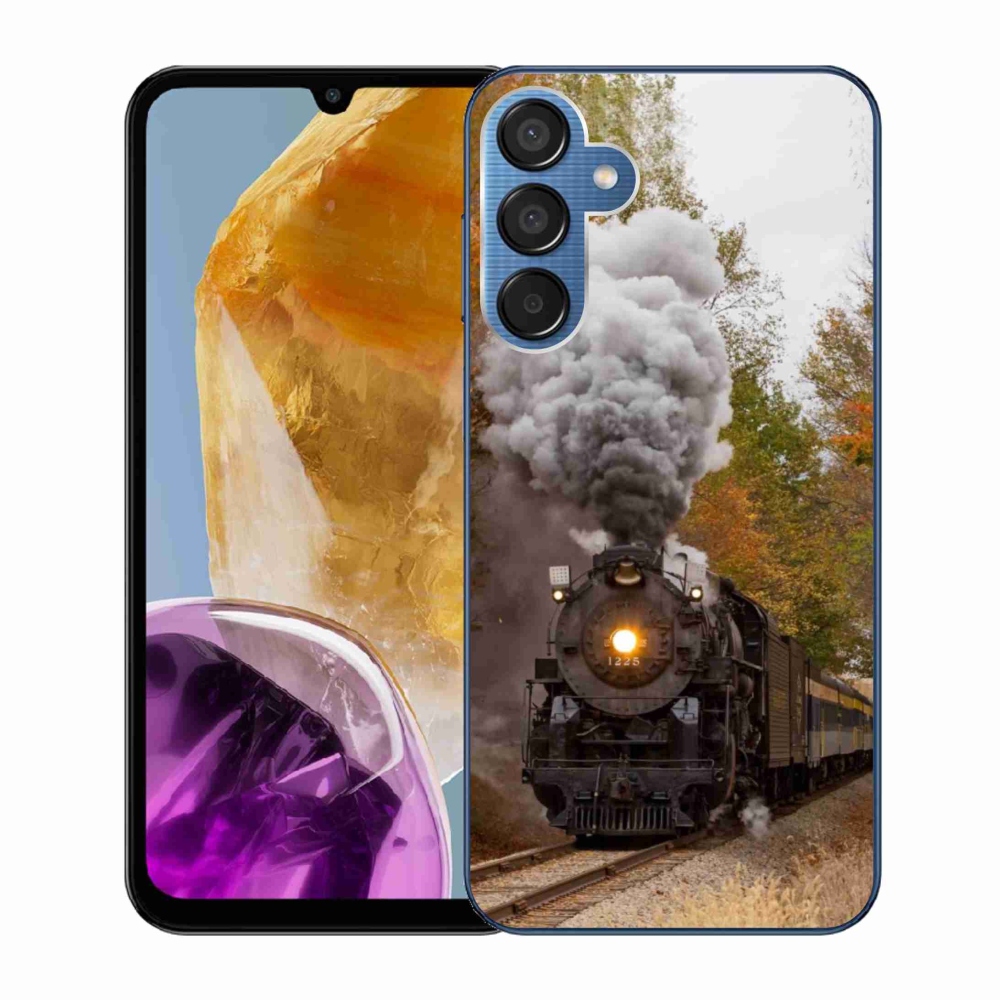 Zselés borítás mmCase Samsung Galaxy M15 5G - vonat 1