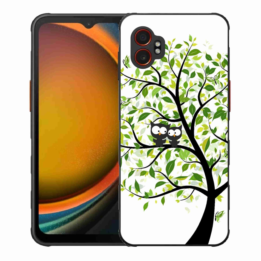 Gél borítás mmCase Samsung Galaxy Xcover 7 Pro készülékhez - baglyok a fán