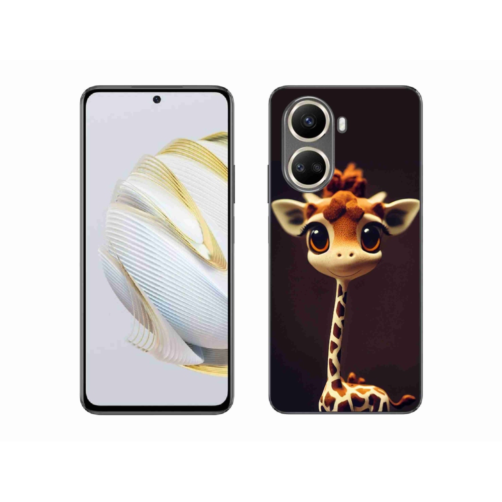 Gél borítás mmCase a Huawei Nova 10 SE-hez - kis zsiráf