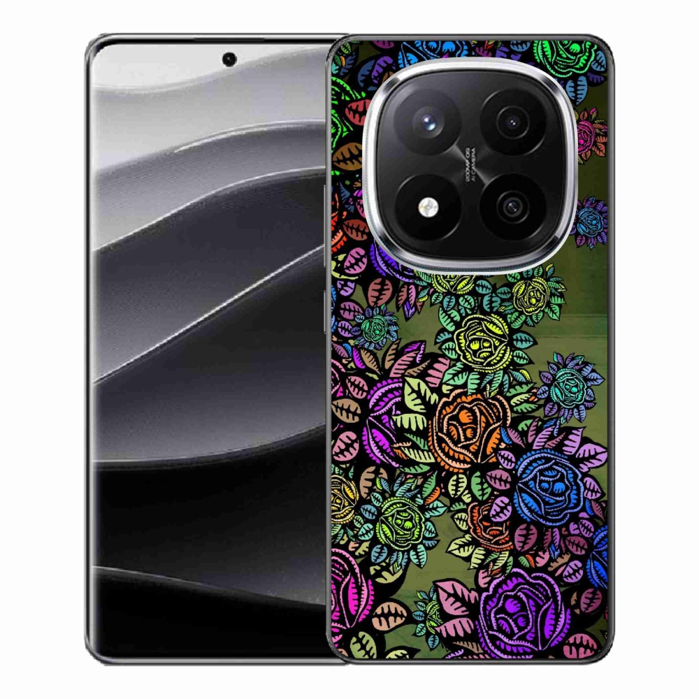 Gél borítás mmCase a Xiaomi Redmi Note 14 Pro+ 5G - virágok 6