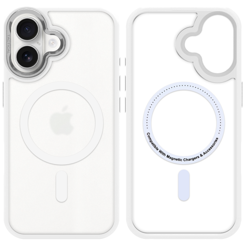 Tactical MagForce Hyperstealth 3.0 tok az Apple iPhone 16-hoz, hófehér