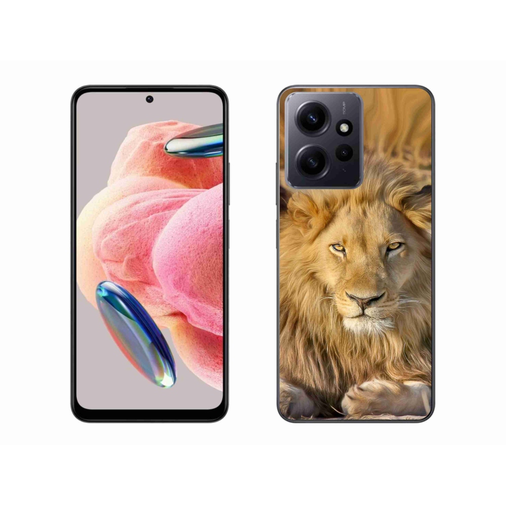 Zselés borítás mmCase a Xiaomi Redmi Note 12 4G - Lion 2 számára