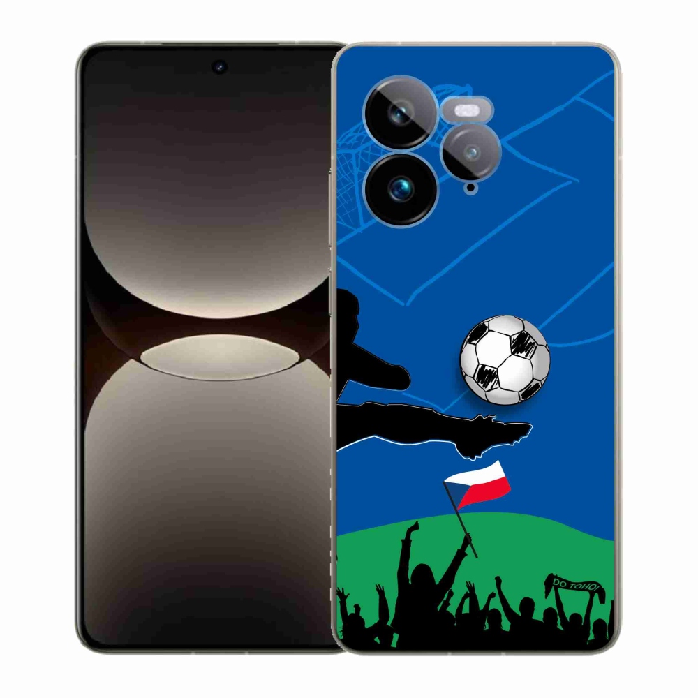 Gél borítás mmCase a Realme GT 7 Pro 5G-hez - futballrajongóknak