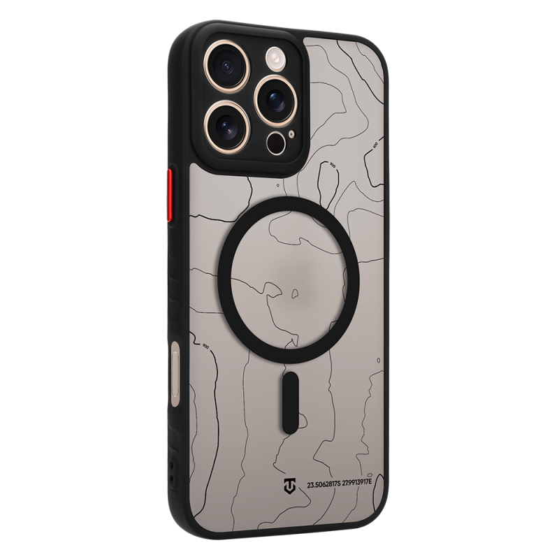 Tactical MagForce Warthog tok az Apple iPhone 16 Pro Max-hoz, Asphalt színben