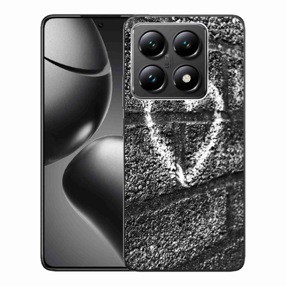 Gél borítás mmCase a Xiaomi 14T-hez - szív a falon
