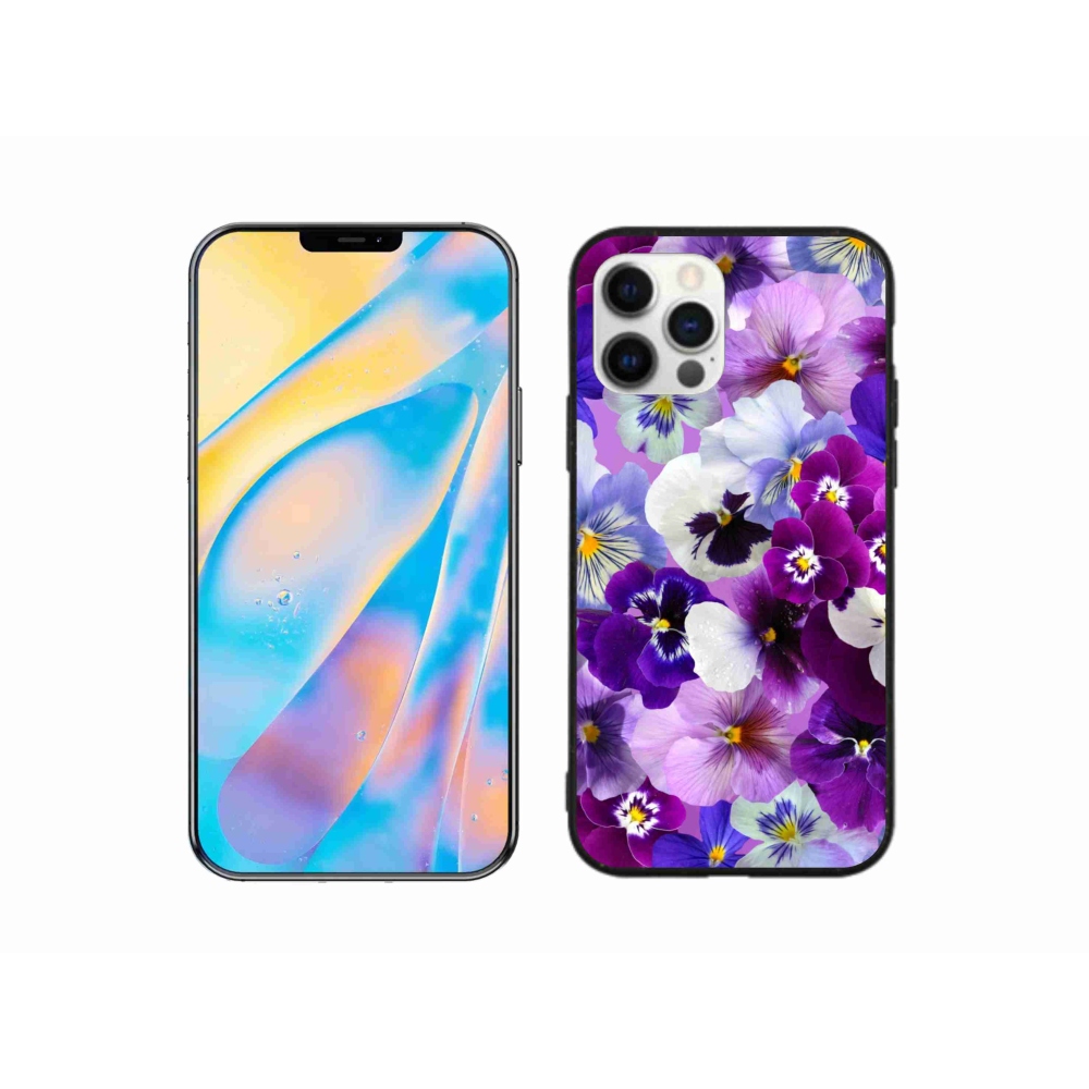Gél borítás mmCase iPhone 12 Pro készülékhez - virágok 9