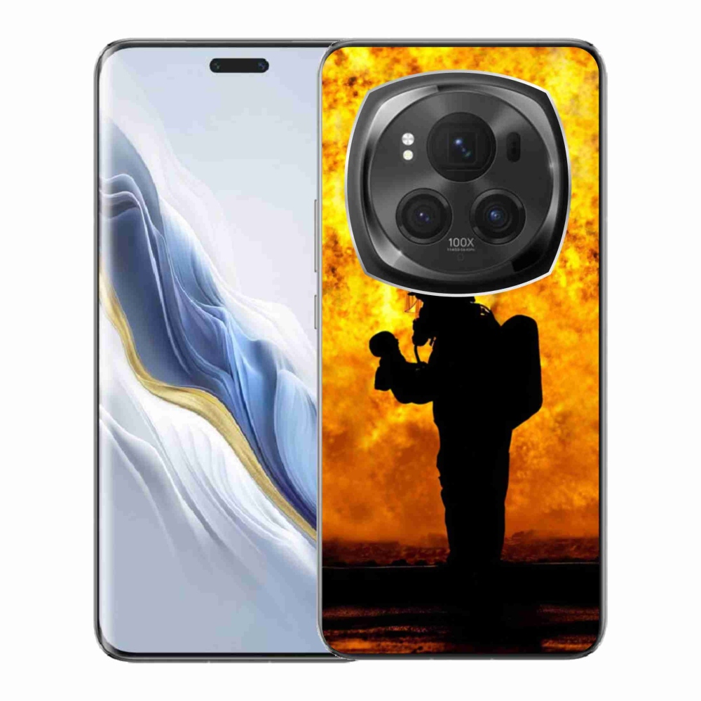 Gél borítás mmCase a Honor Magic 6 Pro 5G számára - tűzoltó