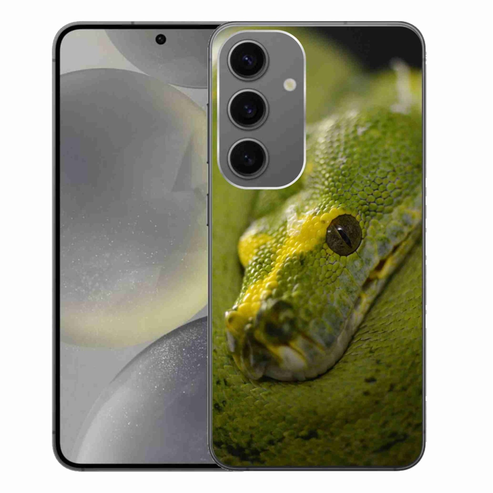 Zselés borítás mmCase Samsung Galaxy S24+ - kígyó 2