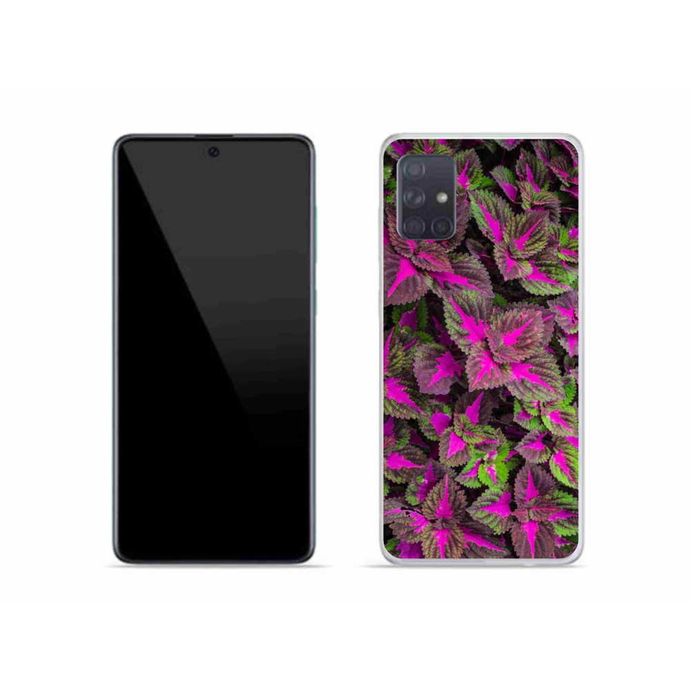 Gél borító mmCase Samsung Galaxy A51 - virágok 10