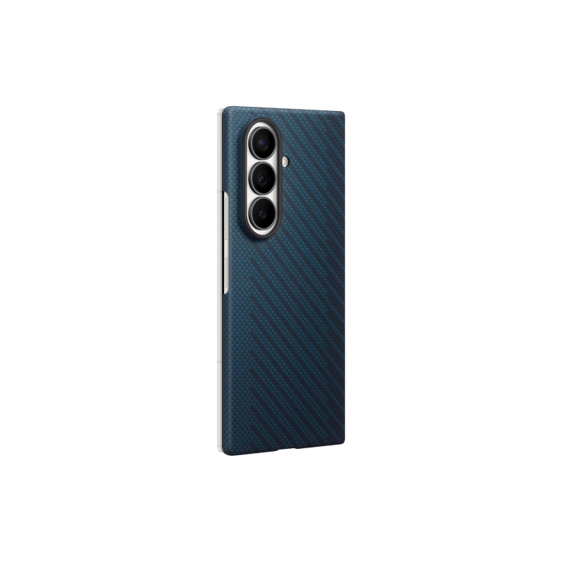 EF-KF976SNE Samsung Carbon mágneses tok a Galaxy Z Fold 8-hoz, Ultra Blue