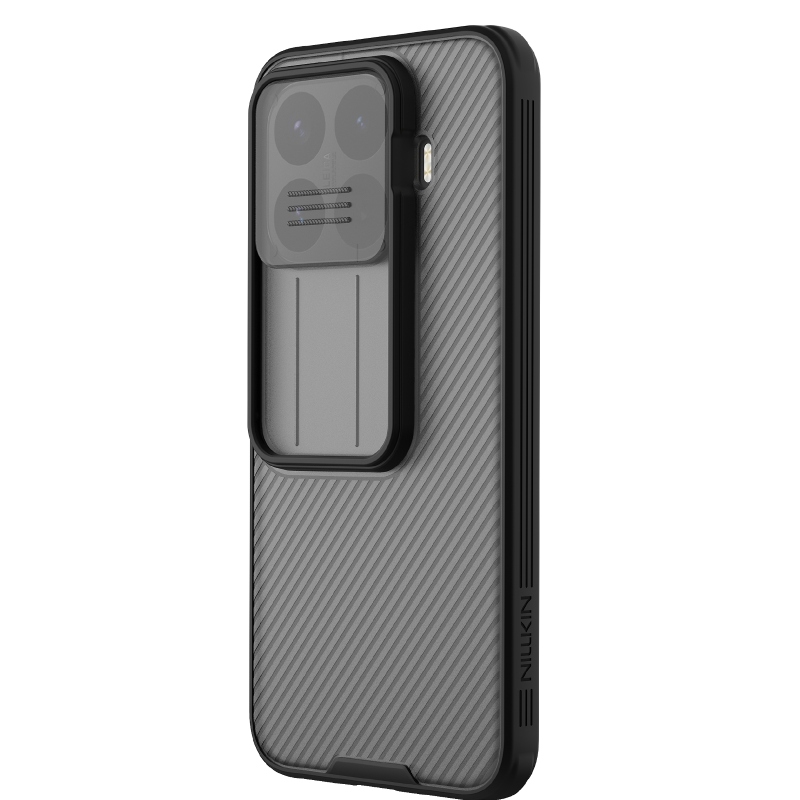 Nillkin CamShield PRO hátsó tok a Xiaomi 17T Pro-hoz, átlátszó fekete