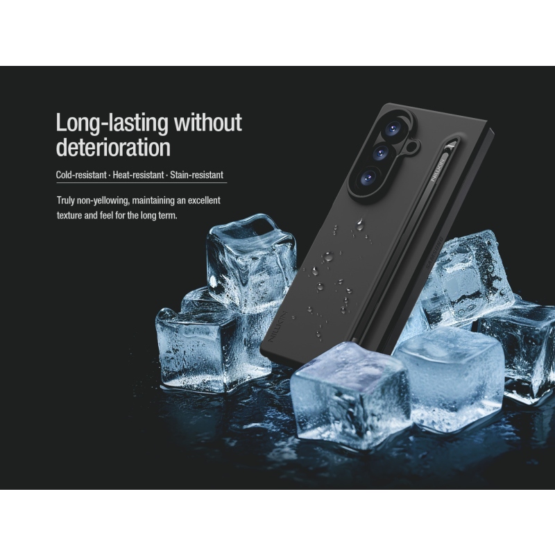 Nillkin Flex Pure Fold tolltartóval ellátott tok a Samsung Galaxy Z Fold 8-hoz, Ultra Blue